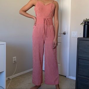 Striped Jumpsuit